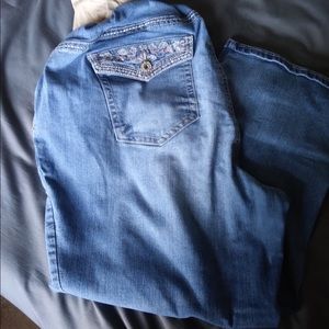 Motherhood Maternity Plus Size 3x Denim Capris